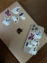 "Ninder Ti Chi Daezmyech" Vinyl Sticker