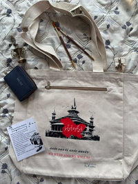 Khanqah Heritage Tote Bag - "We Were and We Will Be"