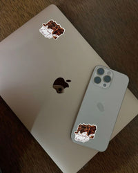 "Ghari Wandhai Ghari Saasa..." Vinyl Sticker
