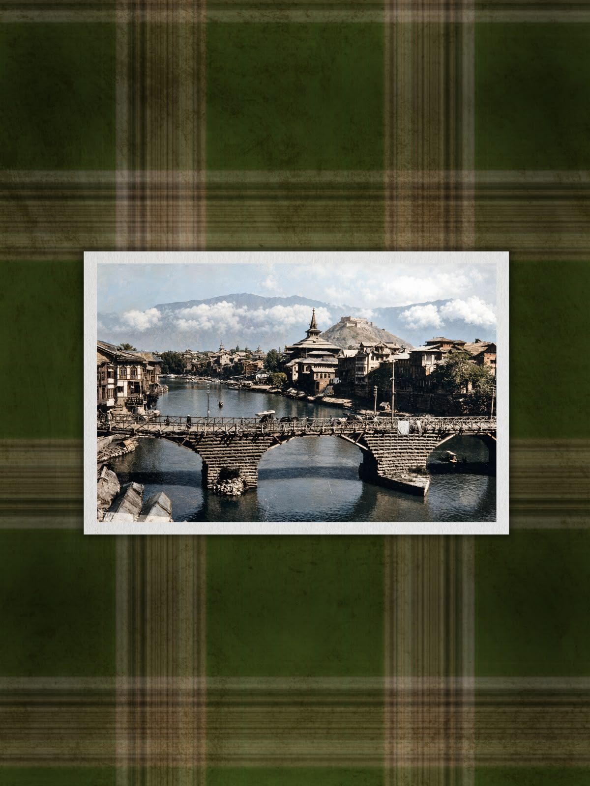 Postcard From Kashmir - Jehlum circa 1900-1906