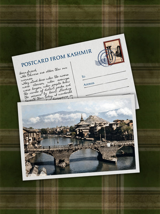 Postcard From Kashmir - Jehlum circa 1900-1906