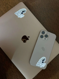 "Yass Yeti Sur Gov, Tass Tati Zaalan Kyah?" Vinyl Sticker